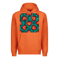 Carrot fall leaves seamless pattern Premium Hoodie - BundleAndBundleShop