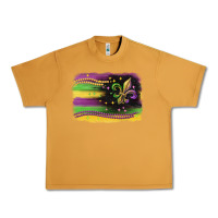 Peanut Butter mardi gras flag Urban Heavy Tee - CowGirlArtShop