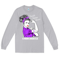 Moon Dust Domestic Violence Warrior Unbreakable Awareness Gift Long Sleeve Tee - minhPixels