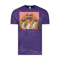 Cloud Purple just a girl who loves goats tumbler Vintage Tee - TumblerDesignByShophia
