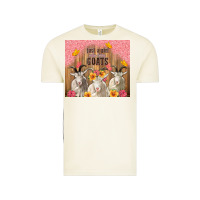 Just A Girl Who Loves Goats Tumbler Vintage Tee | Teevron