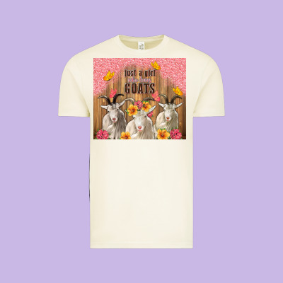 Just A Girl Who Loves Goats Tumbler Vintage Tee Designed By Tumblerdesignbyshophia