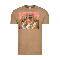 Vintage Coffee just a girl who loves goats tumbler Vintage Tee - TumblerDesignByShophia