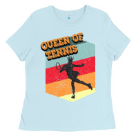Baby Blue Queen Of Tennis Ladies Tee - Bettercallsaul