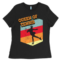 Black Queen Of Tennis Ladies Tee - Bettercallsaul