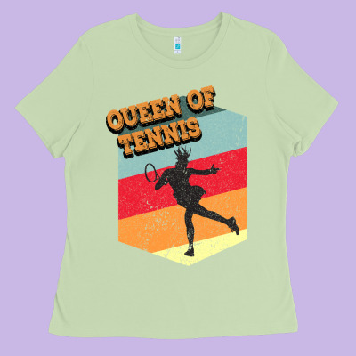 Queen Of Tennis Ladies Tee Designed By Bettercallsaul