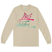Mushroom Big Sister love Big Sis Gift ba Long Sleeve Tee - minhPixels