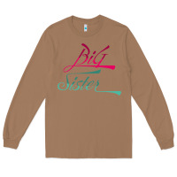 Toasted Coconut Big Sister love Big Sis Gift ba Long Sleeve Tee - minhPixels