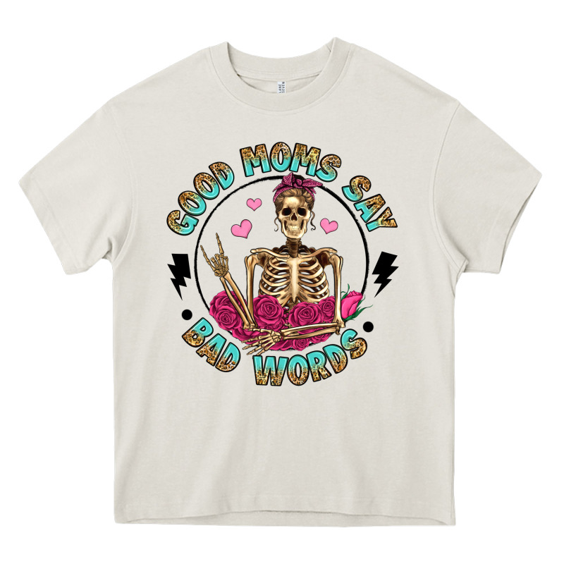 Good Moms Say Bad Words Heavy Core Tee by Artiststas | Teevron