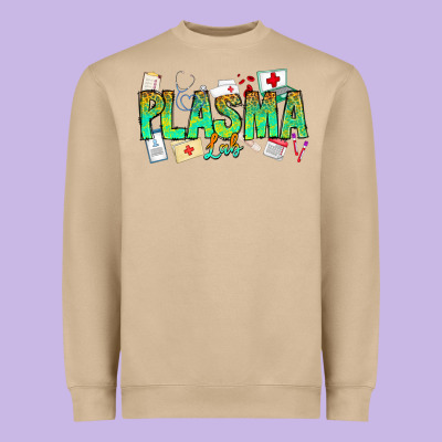 Plasma Lab Heavyweight Sweatshirt Designed By Cowhidedigitalart