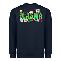 Navy plasma lab Heavyweight Sweatshirt - CowhideDigitalArt