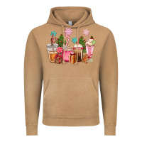 Vintage Camel pink christmas coffe cups Vintage Hoodie - CowGirlArtShop