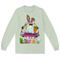Matcha Bunny Happy Easter truck Long Sleeve Tee - CowGirlArtShop