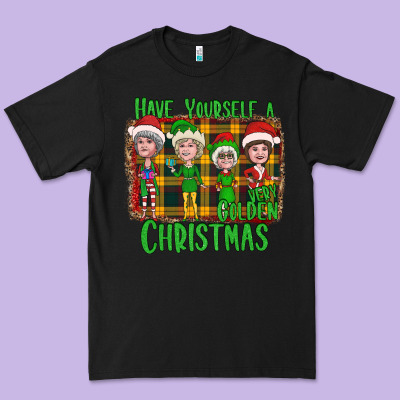 Have Yourself A Very Golden Christmas Premium Tee Designed By Bettercallsaul