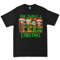 Black Have Yourself a Very Golden Christmas Premium Tee - Bettercallsaul