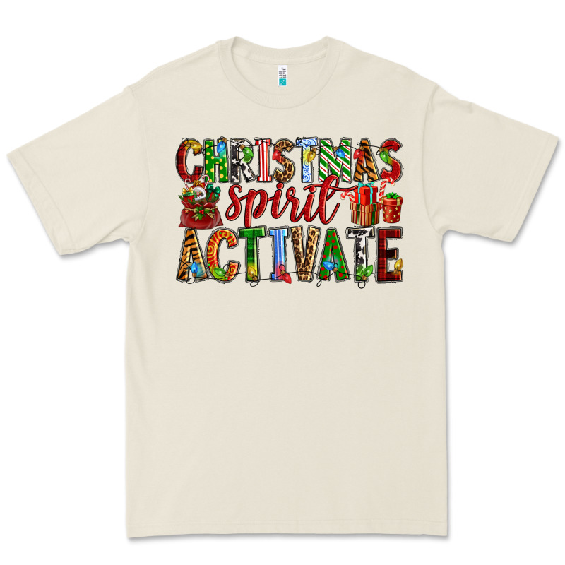 Christmas Spirit Activate Premium Tee by RanaPortraitStore | Teevron