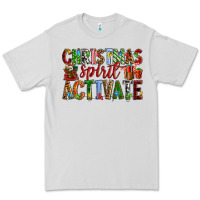 Dove Grey Christmas Spirit Activate Premium Tee - RanaPortraitStore
