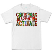 White Christmas Spirit Activate Premium Tee - RanaPortraitStore