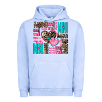 Pigment Grape Ice mini mini mini with hearts Urban Hoodie - AdoDesignShop