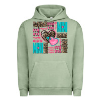Pigment Oil Green mini mini mini with hearts Urban Hoodie - AdoDesignShop