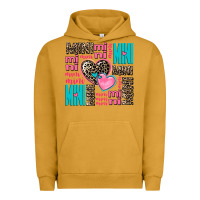 Pigment Peanut Butter mini mini mini with hearts Urban Hoodie - AdoDesignShop