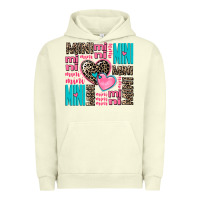 Pigment Pistachio mini mini mini with hearts Urban Hoodie - AdoDesignShop