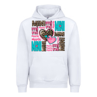 White mini mini mini with hearts Urban Hoodie - AdoDesignShop