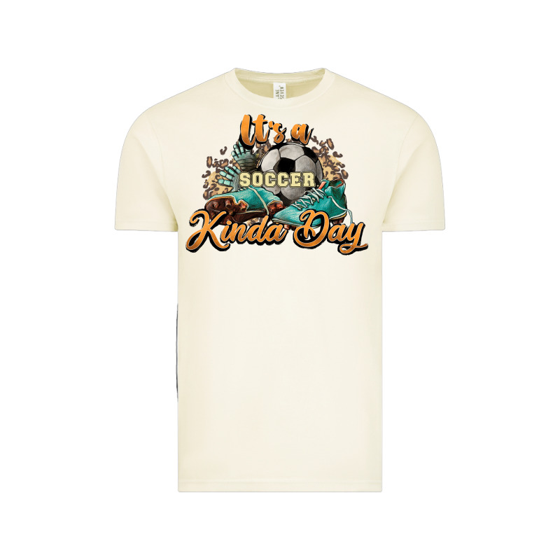 It's A Soccer Kinda Day Vintage Tee by HowdyJamesFarm | Teevron