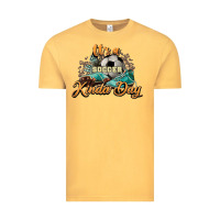 Vintage Mustard It's a Soccer Kinda Day Vintage Tee - HowdyJamesFarm