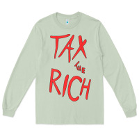 Matcha tax the rich shirt (on back)political t shirts for women men t shirt Long Sleeve Tee - minhPixels