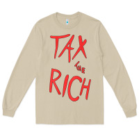 Mushroom tax the rich shirt (on back)political t shirts for women men t shirt Long Sleeve Tee - minhPixels