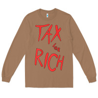 Toasted Coconut tax the rich shirt (on back)political t shirts for women men t shirt Long Sleeve Tee - minhPixels