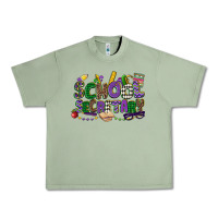 Oil Green school secretary mardi gras Urban Heavy Tee - CowGirlArtShop