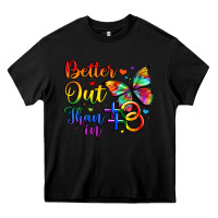 Black better out than in Heavy Core Tee - Artiststas