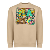 Mushroom School bus driver mama Mother's day Heavyweight Sweatshirt - LillyAllenDesigns