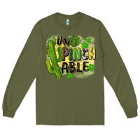 Army Green St. Patrick's Un pinch able Long Sleeve Tee - CowGirlArtShop