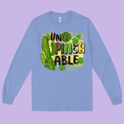 St. Patrick's Un Pinch Able Long Sleeve Tee Designed By Cowgirlartshop