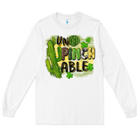 White St. Patrick's Un pinch able Long Sleeve Tee - CowGirlArtShop