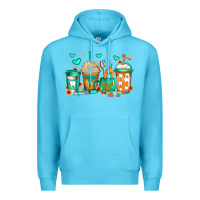 Ocean Blue dental life coffee cups Premium Hoodie - Jasminsmagicworld
