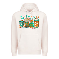 Pale Pink dental life coffee cups Premium Hoodie - Jasminsmagicworld