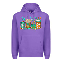 Purple dental life coffee cups Premium Hoodie - Jasminsmagicworld