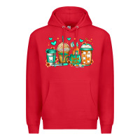 Red dental life coffee cups Premium Hoodie - Jasminsmagicworld