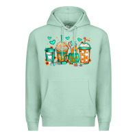 Seafoam dental life coffee cups Premium Hoodie - Jasminsmagicworld