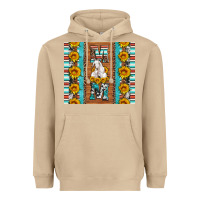 Mushroom goat family mom sunflowers serape leopard cowhide tumbler Heavyweight Hoodie - Artiststas