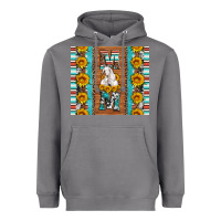 Storm goat family mom sunflowers serape leopard cowhide tumbler Heavyweight Hoodie - Artiststas