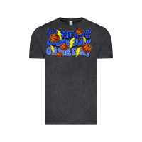 Vintage Black Game day game day game day lightning bolt Vintage Tee - HowdyJamesFarm