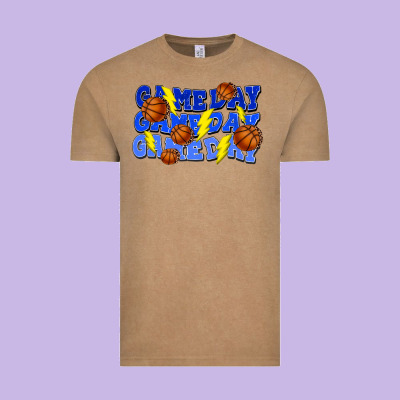 Game Day Game Day Game Day Lightning Bolt Vintage Tee Designed By Howdyjamesfarm