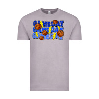 Vintage Zinc Game day game day game day lightning bolt Vintage Tee - HowdyJamesFarm