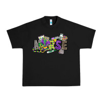 Black nurse mardi gras Urban Heavy Tee - CowGirlArtShop