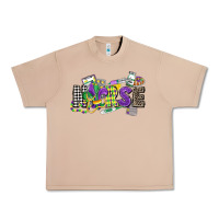 Burro nurse mardi gras Urban Heavy Tee - CowGirlArtShop